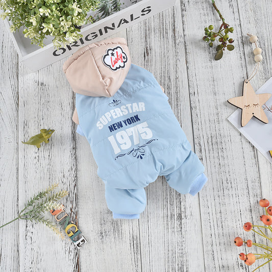 Thickened Cotton Padded Coat for Dogs