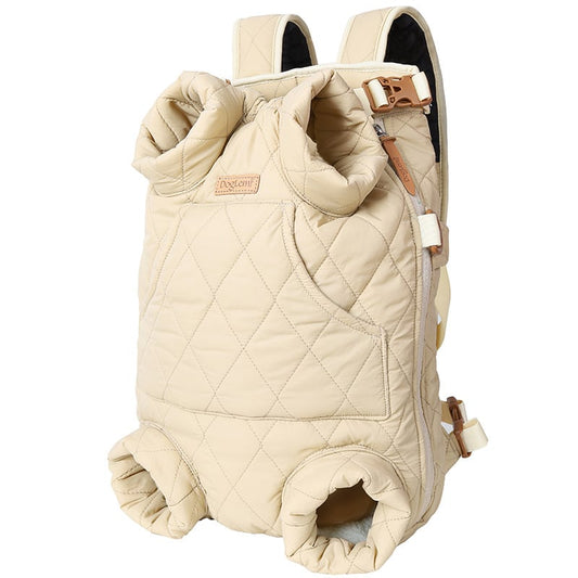 Winter Thickened Portable Pet Chest Backpack