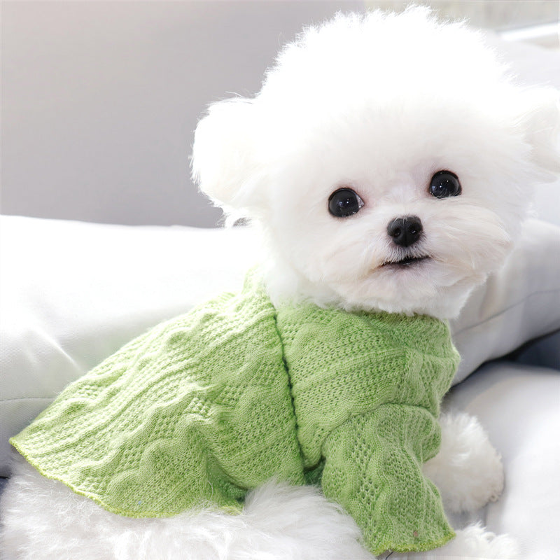 Towable Plus Fleece Winter Sweater for Dogs