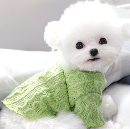 Towable Plus Fleece Winter Sweater for Dogs